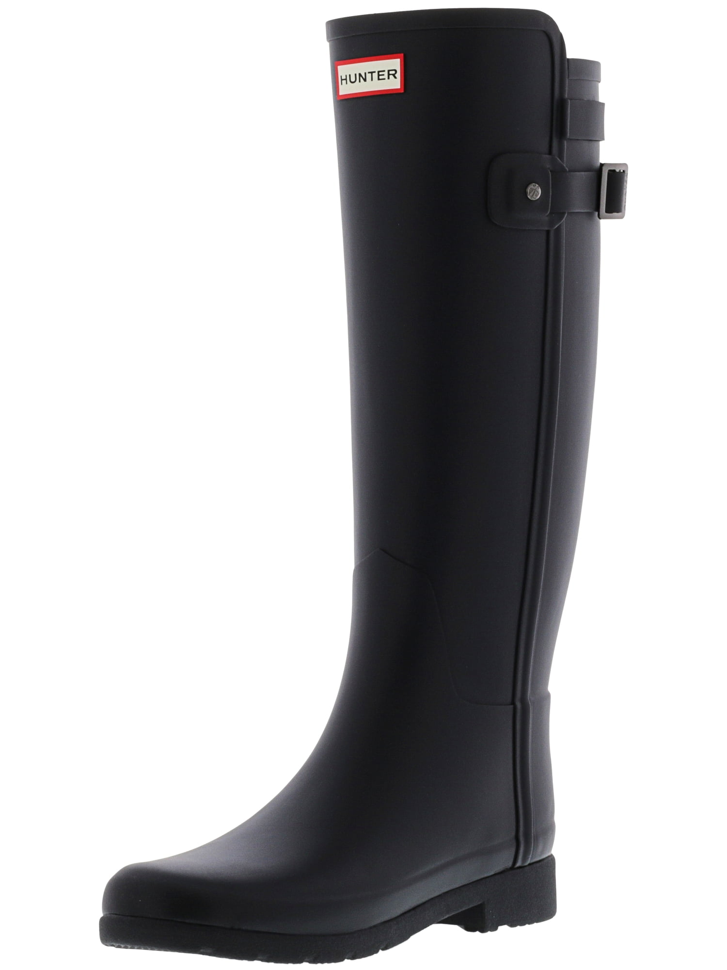 hunter original refined back strap rain boots