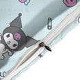 thumbnail image 4 of Kuromi And My Melody Duvet Cover Set 3-Piece Bedding Set Soft Warm And Comfortable Soft Bed Set with 1 Duvet Cover And 2 Pillowcases for Bedroom All Season 102"x90", 4 of 7