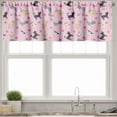 thumbnail image 3 of Ambesonne Kitty Valance & Curtain, Colorful Different Cats, 55"x45", Multicolor, 3 of 7