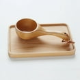 thumbnail image 5 of Japanese-style Rice Scoop Solid Wood Water Scoop Spoon for Kitchen, 5 of 9