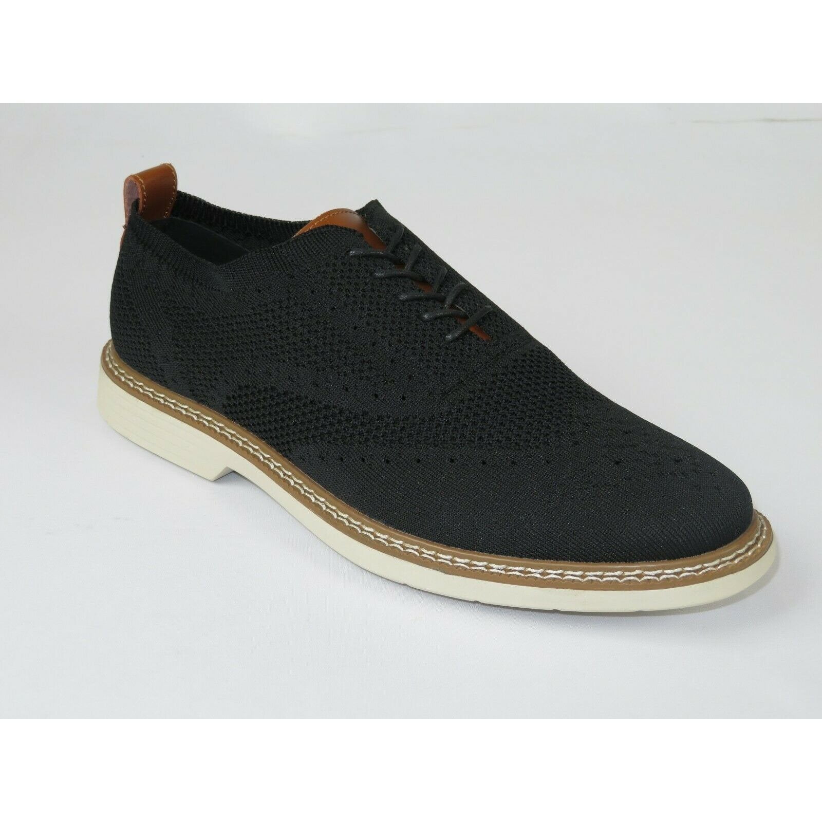 La Milano Mens LA MILANO Comfort Shoes lace up Mesh Cloth Memory Foam