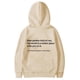 thumbnail image 3 of Sudadera con capucha Dear Person Behind Me para mujer, moda personalizada, mensaje Be Kind, sudadera informal de invierno para exteriores, sudaderas holgadas, 3 of 5