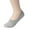 Gray-5 Pairs, variant on Choice Unisex Non-Slip Cotton Loafer Socks, White (5 Pack)