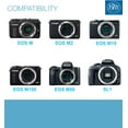 thumbnail image 4 of BM Premium LP-E12 y for Canon SX70 HS, Rebel SL1, EOS-M, EOS M2, EOS M10, EOS M50, EOS M100 Mirrorless Digital, 4 of 5