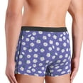 thumbnail image 4 of Men's Boxer Briefs, Daisies Flowers Purple Starry Sky Soft Comfy Mens Underwear Boxer Briefs Breathable With Widen Waist, 4 of 7