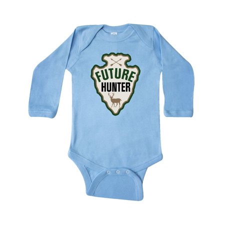 

Inktastic Future Hunter Deer Hunting Gift Baby Boy Long Sleeve Bodysuit