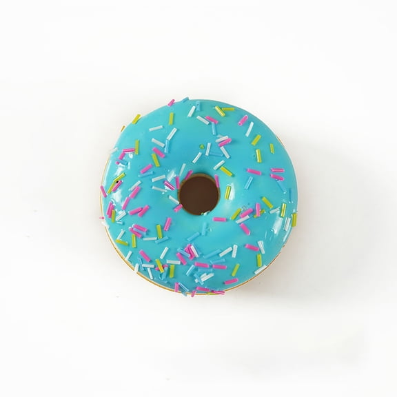 Donuts Squishy Toys,Realistic Artificial Toy Donuts,Scented Fake Donuts,Realistic Doughnuts Soft Pu Foam Stress Relief Toy,Sensory Fidget Toys for Anxiety Relief,Realistic Donuts Squishies Decor,1Pc