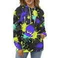 thumbnail image 2 of Splatoon 3 Hoodie Unisex 3d Novelty Hoodies Graphic Hoodies Pullover Sweatshirts For Men Women Teen S, 2 of 7