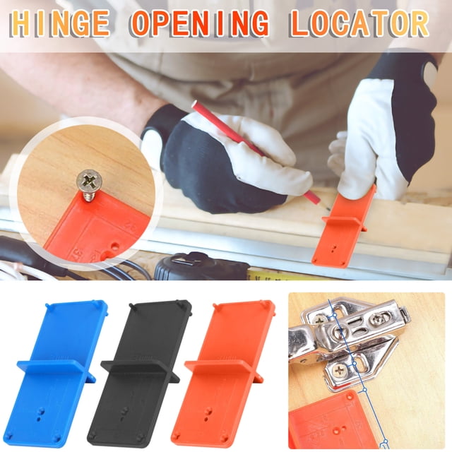 Vaidha Hinge Hole Template Hinge Hole Drill Guide Locator For Door Cabinet Assembly