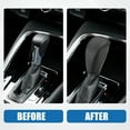 thumbnail image 3 of Cubierta de palanca de cambio de marchas, embellecedor de perilla de palanca de cambios Interior automotriz para Volkswagen Atlas 2018-2022, negro, 3 of 7