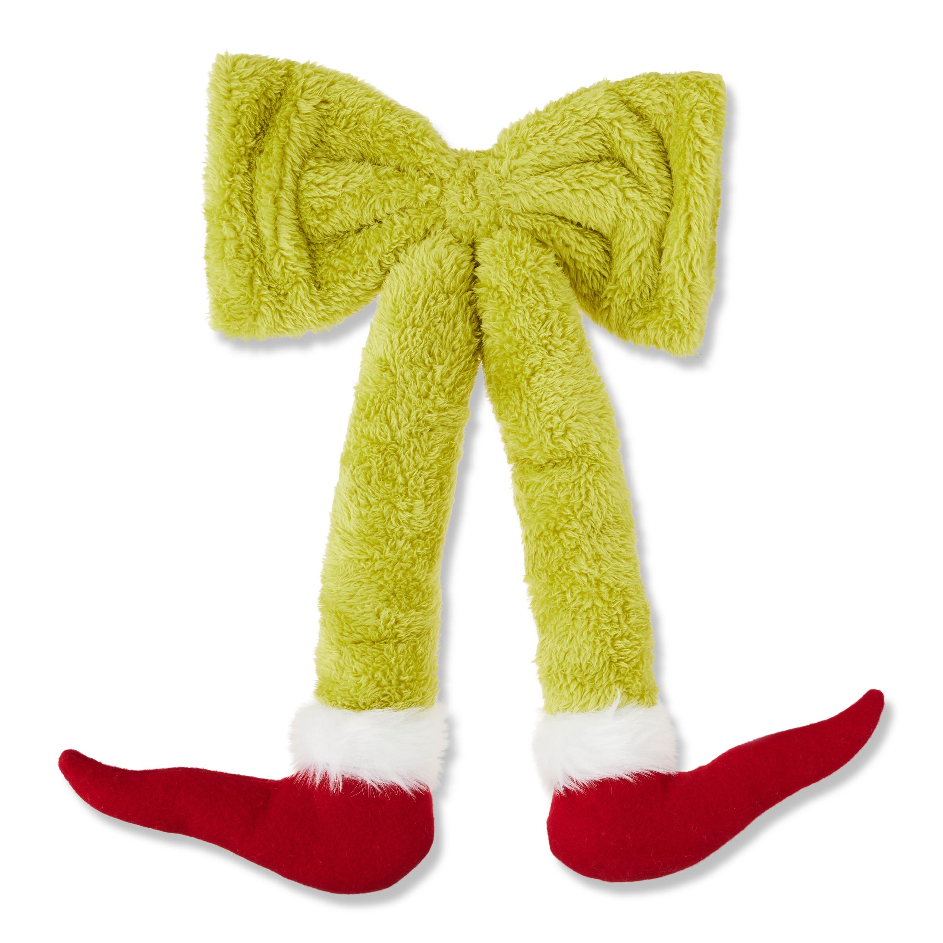 Dr. Seuss' How the Grinch Stole Christmas Hanging Green Bow Grinch Legs Door Decoration by Ruz