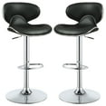 thumbnail image 5 of Swivel Adjustable Bar Stool, Black, Set of 2 - Saltoro Sherpi, 5 of 5