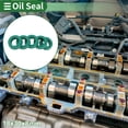 thumbnail image 2 of Anillo de Sello de Aceite Universal Unique Bargains Labio UN Sello de Eje Rotativo 18x30x8mm Alta Presión TPU Verde 5 Pcs, 2 of 7