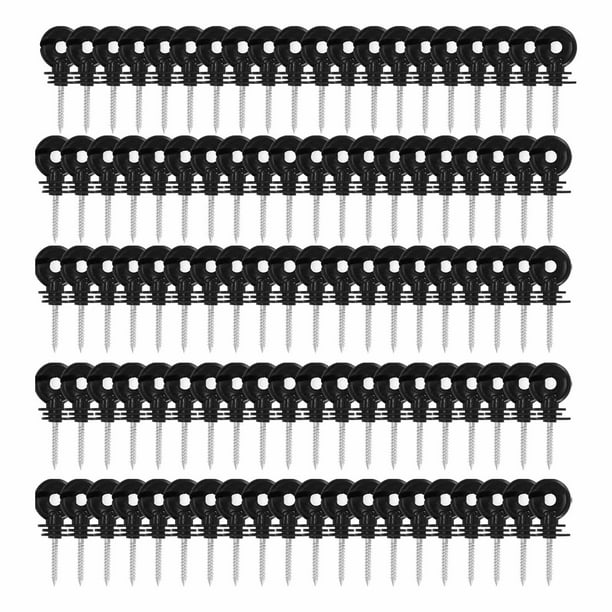 Anillos Aislantes De Acero Al Carbono Anillos Para Cercas Eléctricas Aisladores De Alambre Duro Aisladores Para Cercas Eléctricas Tornillos Para Cercas Aisladores Accesorios De Repuesto Para Cercas seitruly TO005255-02