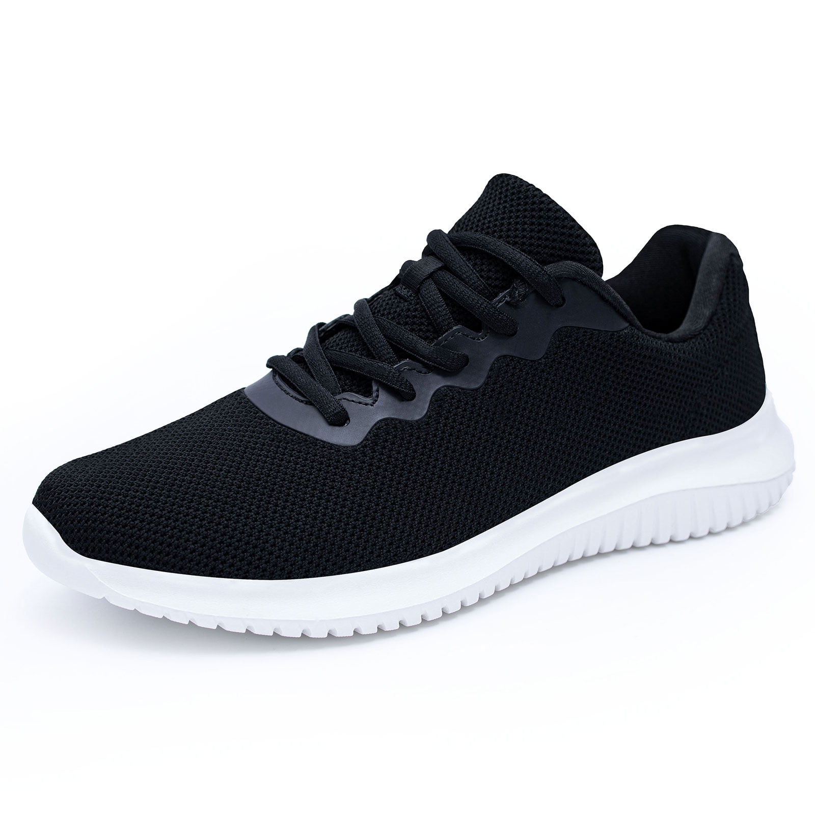 Akk Men's Mesh Walking Shoes Workout Running Sneakers Black Size 7.5 ...