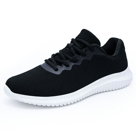 

Akk Men s Mesh Walking Shoes Workout Running Sneakers Black Size 11