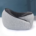 thumbnail image 3 of Soporte para El Cuello Pillow Memory Foam Almohada en Forma U Ergonómico (gris Claro), 3 of 9