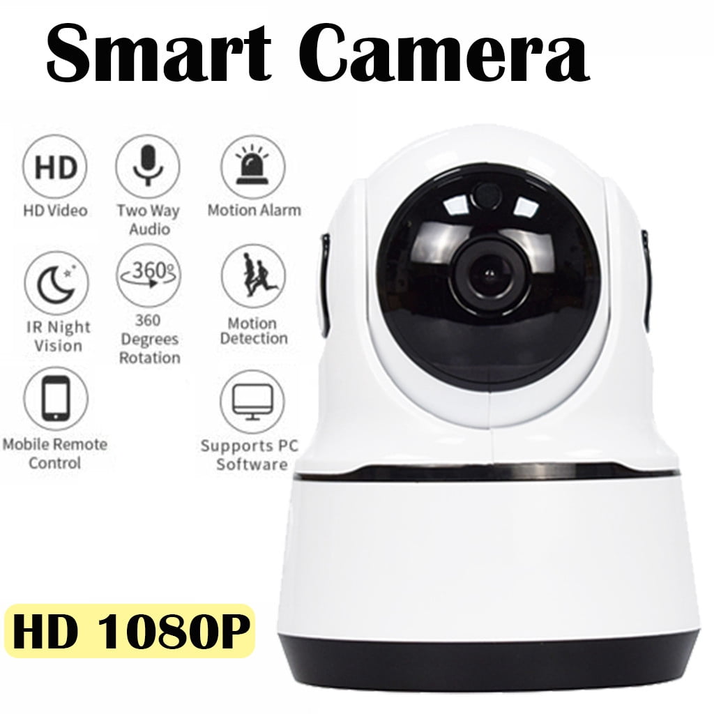 Indoor Security Camera Wireless WiFi HD 1080P Smart Home Surveillance System with 360 Degree Pan Tilt Remote Access Motion Detection and Two Way Audio for Baby Pet Monitor