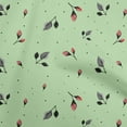 thumbnail image 1 of oneOone Viscose Jersey Mint Green Fabric Floral Fabric For Sewing Printed Craft Fabric By The Yard 60 Inch Wide, 1 of 4