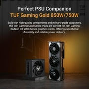 TUF AMD Radeon RX 9070 XT Graphic Card - 16 GB GDDR6 - 7680 x 4320 - 2.54 GHz Game Clock - 3.08 GHz Boost Clock - 256 bit Bus Width - PCI Express 5.0 - DisplayPort - 3 x DisplayPort - HDMI - VGA