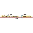 thumbnail image 3 of Pulsera Esclava Horoz Valentina 15cm Chapa de Oro 18K, 3 of 4