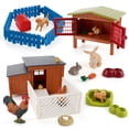 thumbnail image 2 of Simulation Poultry Animal Model Set Chicken Coop Rabbit Nest Dog Nest Fun Scene Decoration For Kids Gifts, 2 of 8