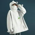 thumbnail image 1 of Chandail en Molleton pour Femmes avec Poche Tridimensionnelle et Design Mignon, 1 of 9