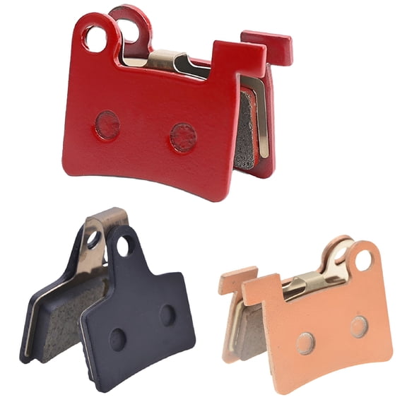 MELIVO 2pairs Bicycle Disc Brake Pads For ebike Calipers full metal brake pads