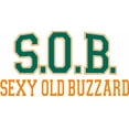 thumbnail image 3 of CafePress - Sexy Old Buzzard Retirement Dark T Shirt - Men's Classic Cotton T-Shirts, 3 of 3