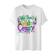 thumbnail image 5 of Casual Summer Tops Carnaval Impreso de Manga Corta Cuello Redondo, Poliéster Ligero para la Fiesta de Verano de Primavera, 5 of 9