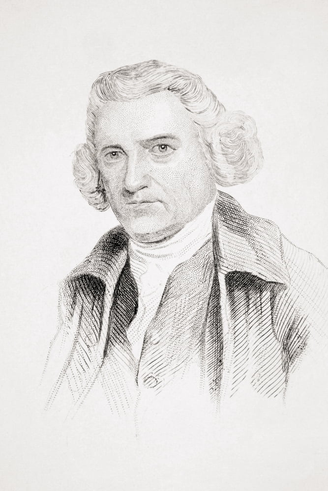 John Smeaton 1724-1792 English Engineer And Founder Of The Civil Engineering Profession In Great Britain From Old Englands Worthies By Lord Brougham And Others Published London Circa 1880s Canvas Art