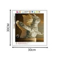 thumbnail image 2 of POINTERTECK 5D DIY Embroidery Pictures Lover Cat Painting Diamond Crossstitch Rhinestone Needlework Stitchwork Drawings Home Decor, 2 of 5