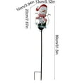 thumbnail image 3 of Taicans Christmas Pathway Lights Solar Snowman Decorative Metal Yard Stake Light Outdoor Decor,Christmas Stake Decor for Garden Landscape Patio Walkway Winter Decoration, 3 of 6