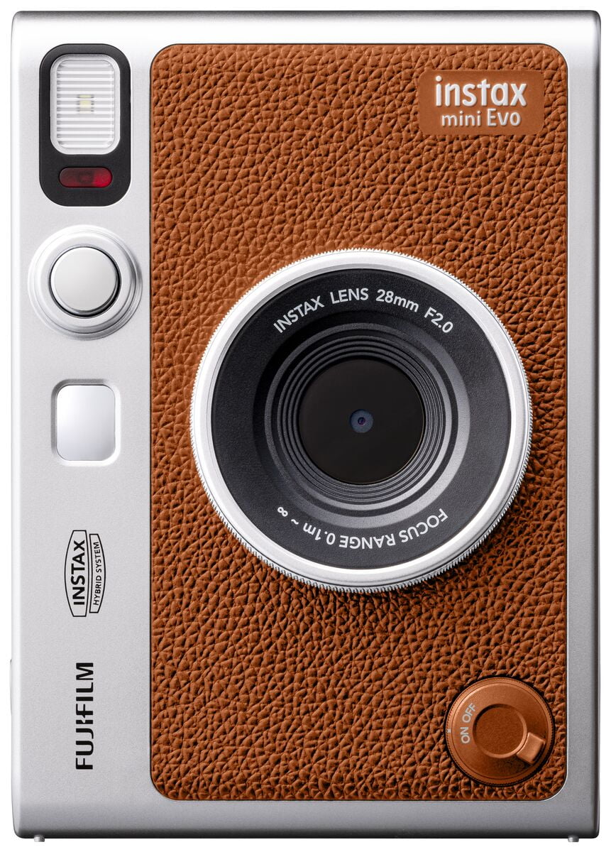 FUJIFILM instax mini Evoブラウン カメラ Amazon.com : Fujifilm Instax Mini EVO Hybrid Brown Instant