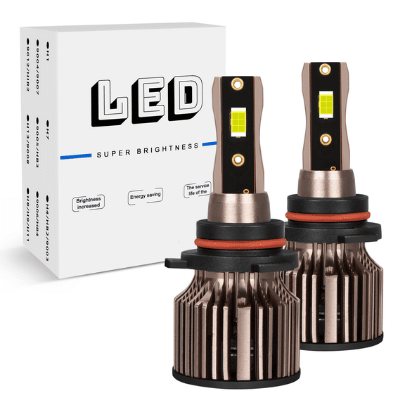 9005 High/Low Beam For Lexus IS300 2001-2005  LED Headlight Bulbs White 2pcs