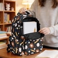 thumbnail image 5 of DISNIMO Baseball Dinosaur Print Multi Compartment Backpack for Kids, Breathable Padded Adjustable Straps, Lightweight School Bag for Elementary & Middle School Students Daily Use, 5 of 7