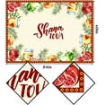 thumbnail image 4 of Shana Tova Tablecloth Rosh Hashanah Jewish New Year Holiday Party Decoration Kitchen Dining Room Home Table Cover, 4 of 4