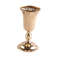thumbnail image 2 of Centro de mesa de boda de metal, florero decorativo, soporte para maceta, trompeta 12cmx23cm, 2 of 9