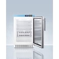 thumbnail image 5 of Accucold ACR46GLCAL 20" Built-In Glass Door Pharmacy Refrigerator, 2.65 Cu.Ft., NIST Certified, 5 of 8
