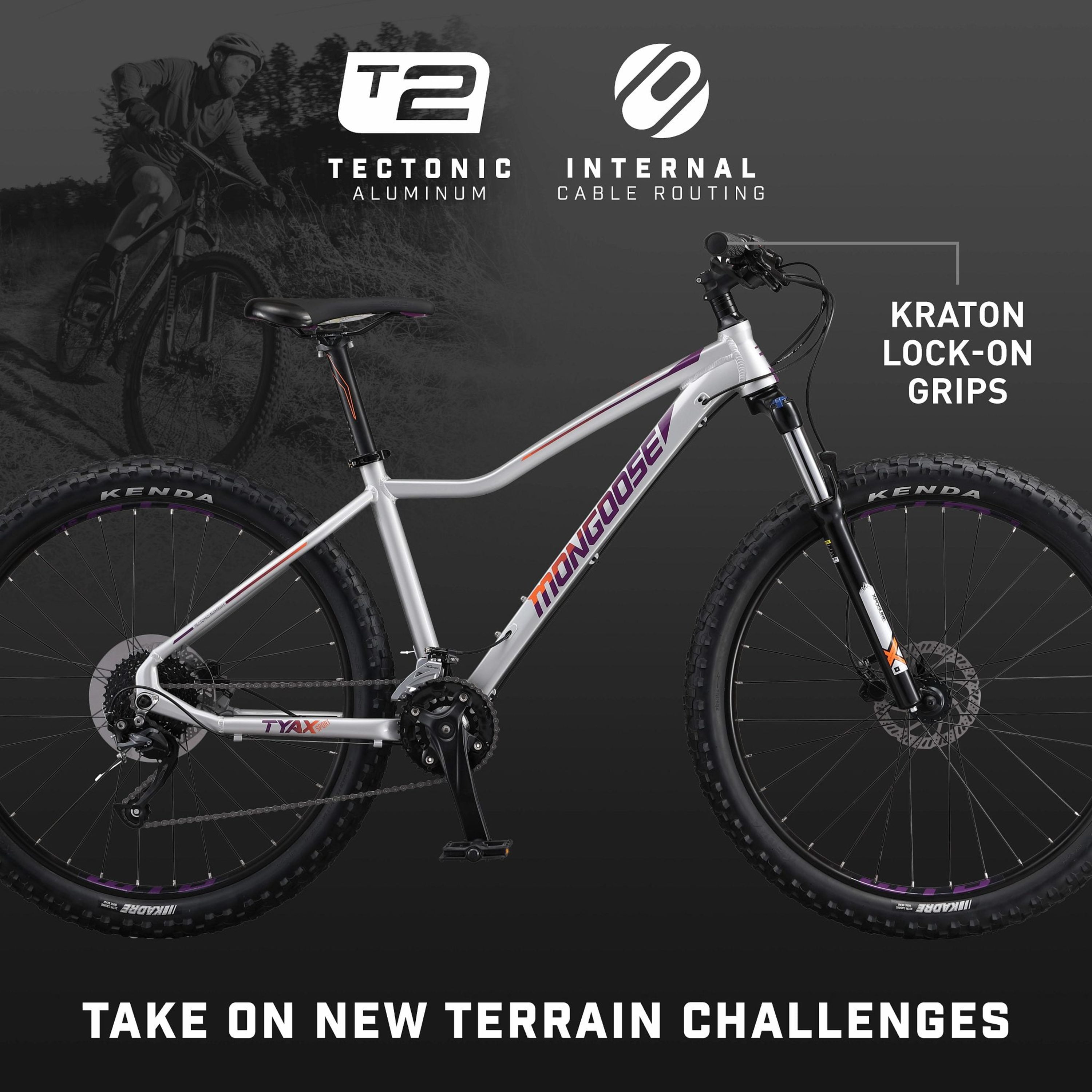 マングース TYAX SPORT アルミフレーム　26インチ　S Yahoo!オークション - MONGOOSE TYAX SPORT 26インチMTB SRAM X4