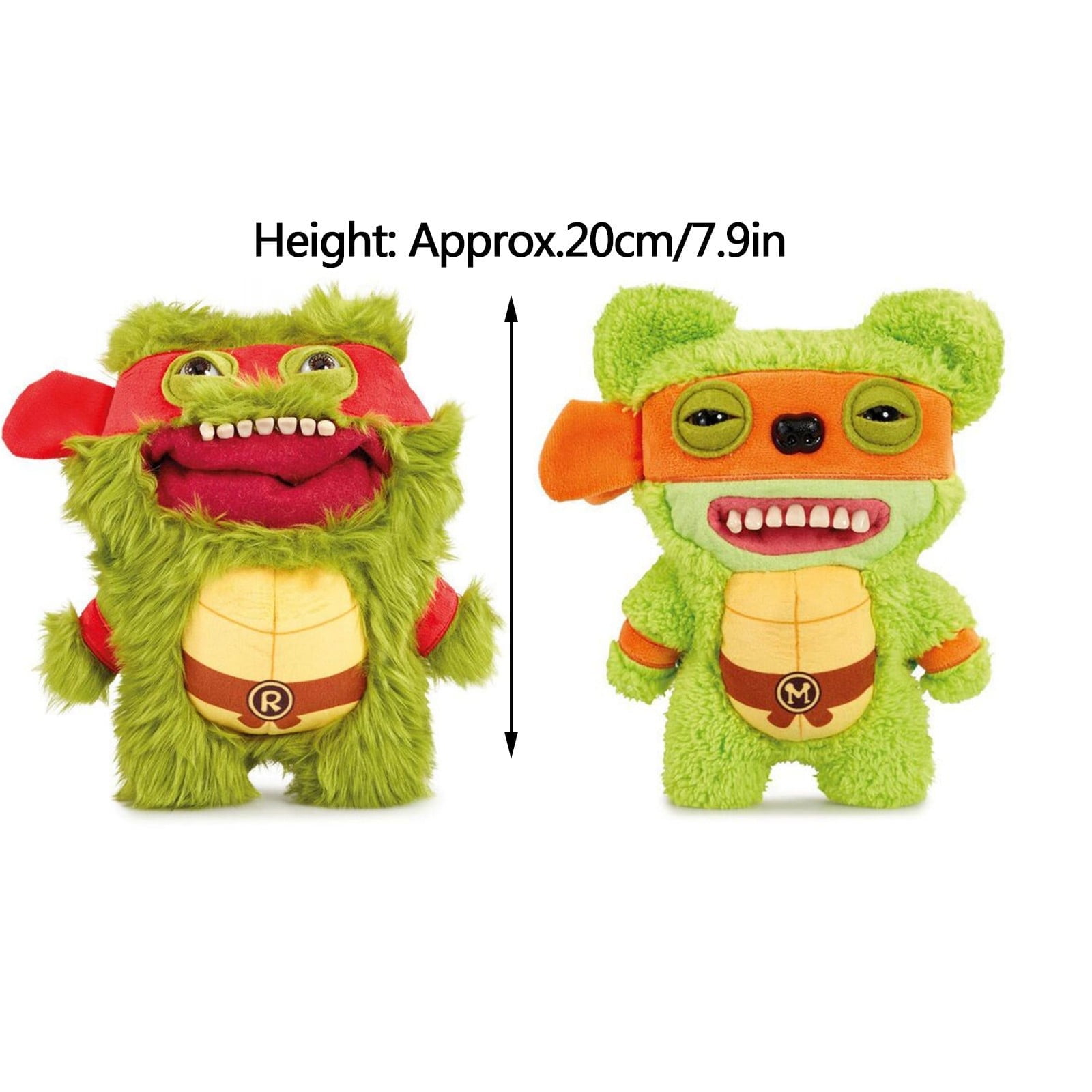SHANSUI Fuggler x Teenage Mutant Ninja Turtles Stuffed Animals, 9