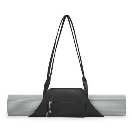 Gaiam On-The-Go Yoga Mat Carrier, Grey Flower