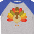 thumbnail image 4 of Inktastic Thanksgiving Pilgrim Turkey Holiday Boys or Girls Toddler T-Shirt, 4 of 5