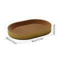 thumbnail image 3 of Matoen Round Oval Cardboard Cat Scratcher - Durable Non-Chip Scratching Board with Fossa Design, Dual Use as Cat Bed & Grooming Pad for Indoor Cats, 3 of 6