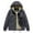 Dark Gray, variant on Man's Down Jackets And Parkas Autumn And Winter Lamb Wool Large Size Hooded Padded Jacket With Wool Overalls Quilted Jacket Warm Thicken Puffer Jacket Novetly Clothes