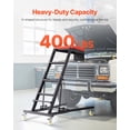 thumbnail image 2 of VEVOR Automotive Top Creeper, with Adjustable Height 48" to 76", 400 LBS Capacity High Creeper, 4 Swivel Caster Wheels, Heavy Duty Creeper for Auto Repair and Maintenance, 2 of 9