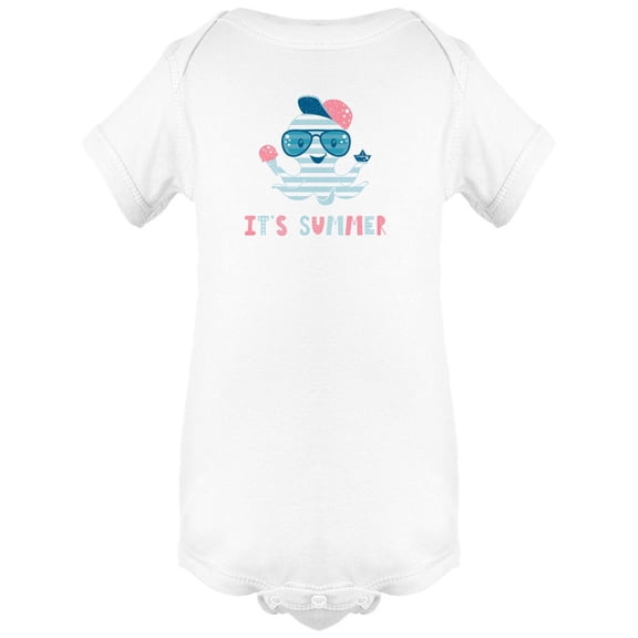 Its Summer Striped Octopus Bodysuit Infant -Image by Shutterstock, Newborn