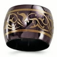 thumbnail image 1 of Edward Mirell Black Ti Domed Anodized Copper Color Band Size 10, 1 of 4