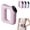 Pink, variant on Multifunctional Fascia Ring for Muscle Recovery & Relaxation, Adjustable 3 Modes/5 Levels Deep Tissue Vibrations with Portable Design