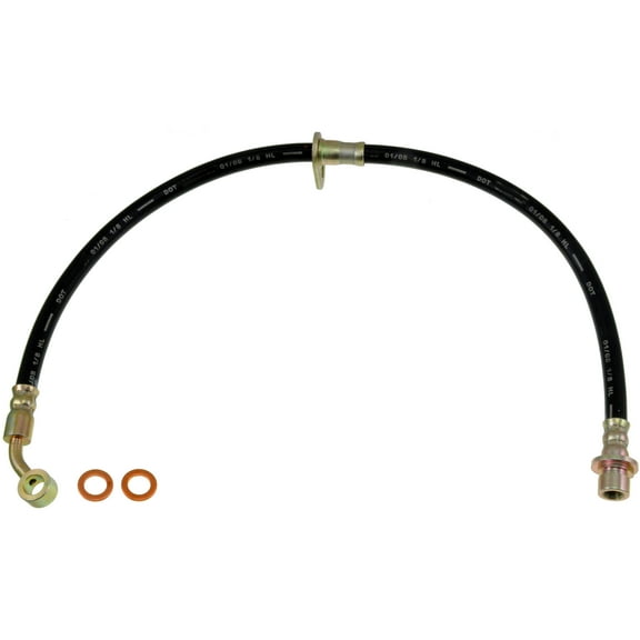 Dorman H620398 Front Passenger Side Brake Hydraulic Hose for Specific Honda Models Fits select: 2002-2006 HONDA CR-V
